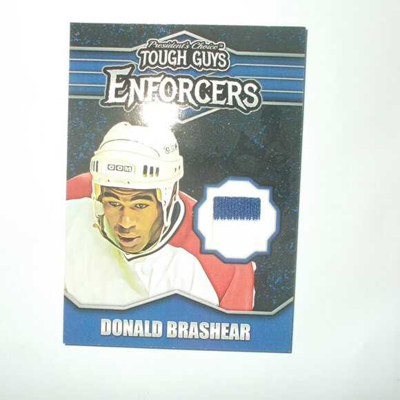 Donald Brashear 2024 President's Choice Tough Guys Montreal Canadiens Jersey - Picture 1 of 6